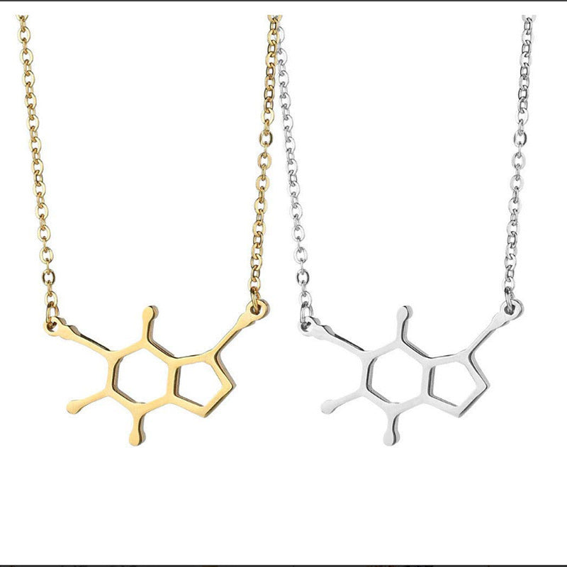 Chemistry Molecular Necklace For Science Students