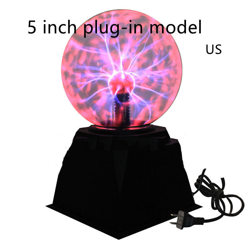 Crystal Magic Ball Glow Light Lightning Glowing Ball Plasma Light Electrostatic Ball