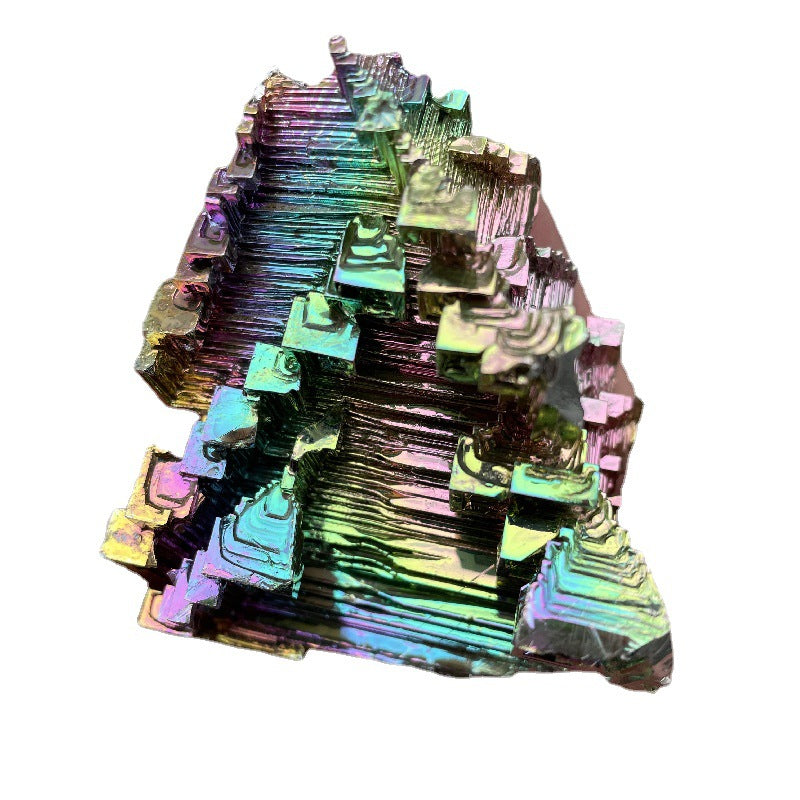 Bismuth Crystal Popular Science Specimen Ornaments