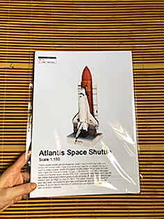 DIY Space Shuttle Atlantis in 1:150 Scale