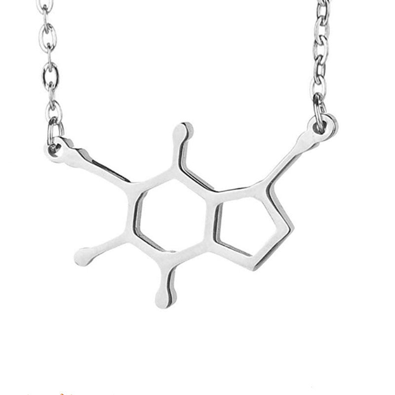 Chemistry Molecular Necklace For Science Students