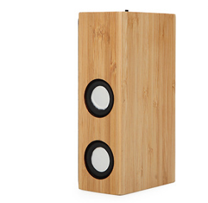 Black technology retro wooden bluetooth speaker