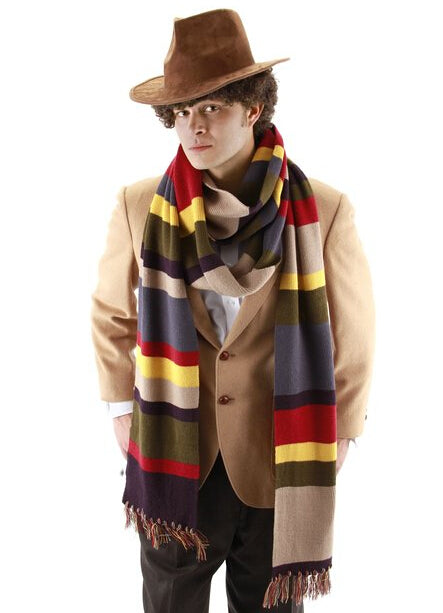 Doctor Who Fourth Generation Doctor Striped Scarf