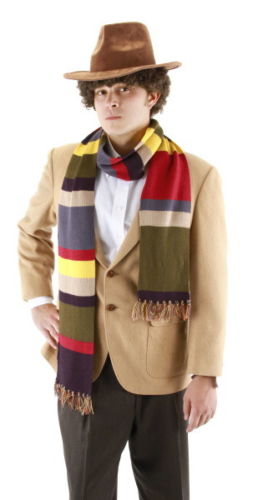 Doctor Who Fourth Generation Doctor Striped Scarf