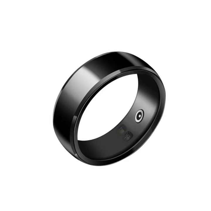 Black Technology Heart Rate, Blood Oxygen, Sleep Monitoring Waterproof Bluetooth Ring