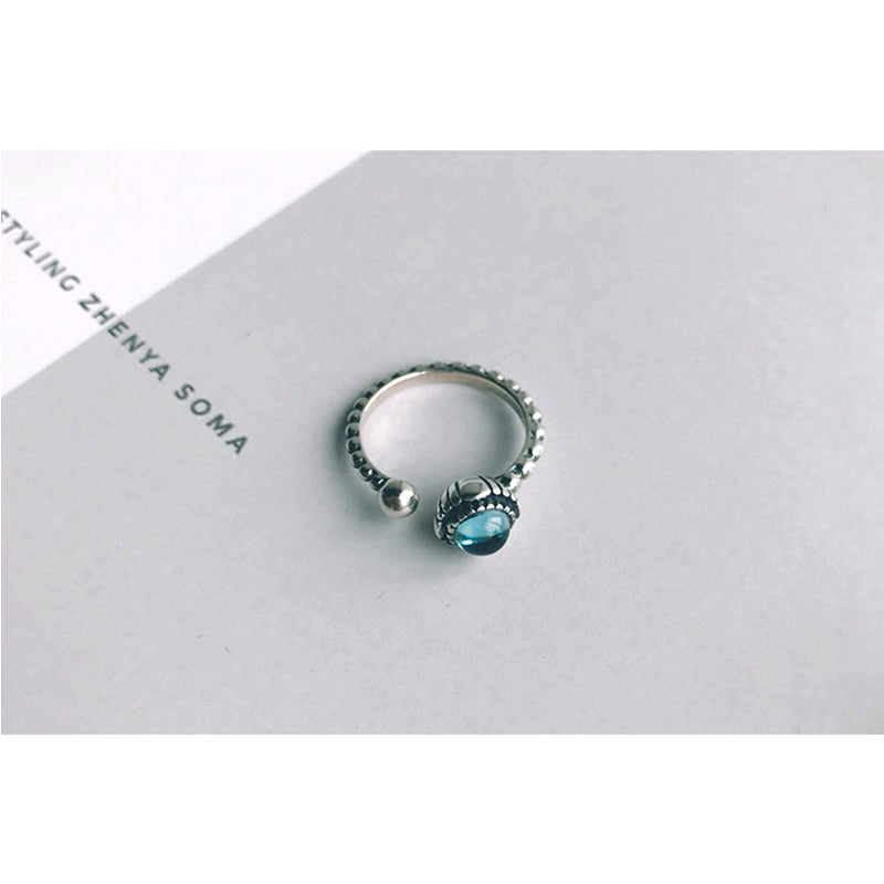 925 silver topaz ring - ark4humanity